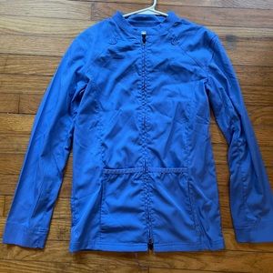 Adar Xxs ceil blue scrub jacket